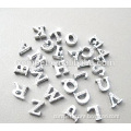 8MM clear stone one line stone zinc alloy DIY letters